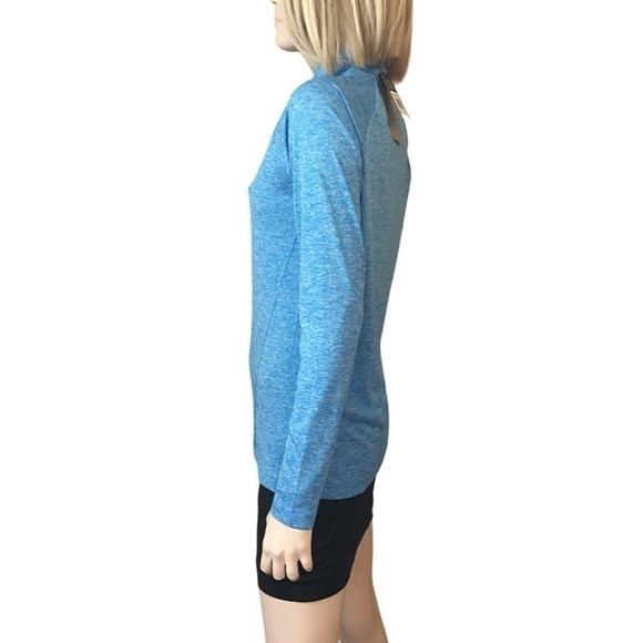 Under Armour Top Heat Gear Half Β½ Zip Front Pullover Shirt Active Wear Jacket - Picture 6 of 16